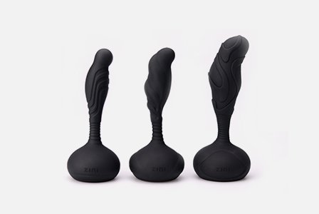 Plugue anal impulsionador de silicone